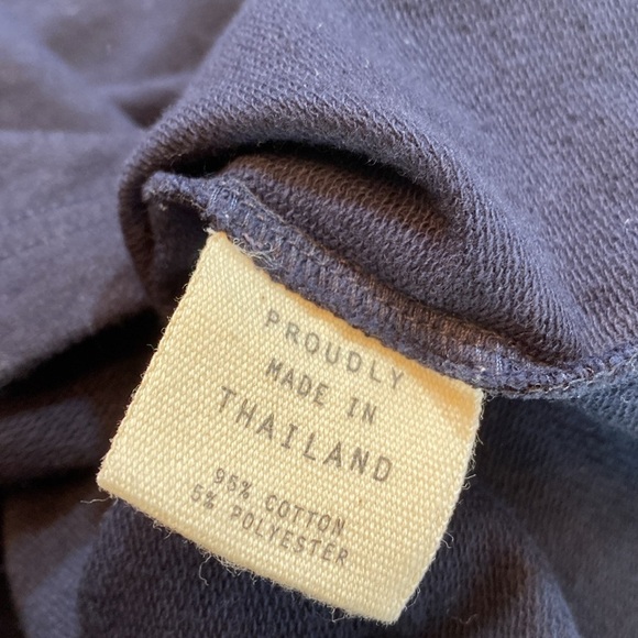 Basic Rights Mens Short Sleeve Navy Tee sz M - Picture 8 of 9